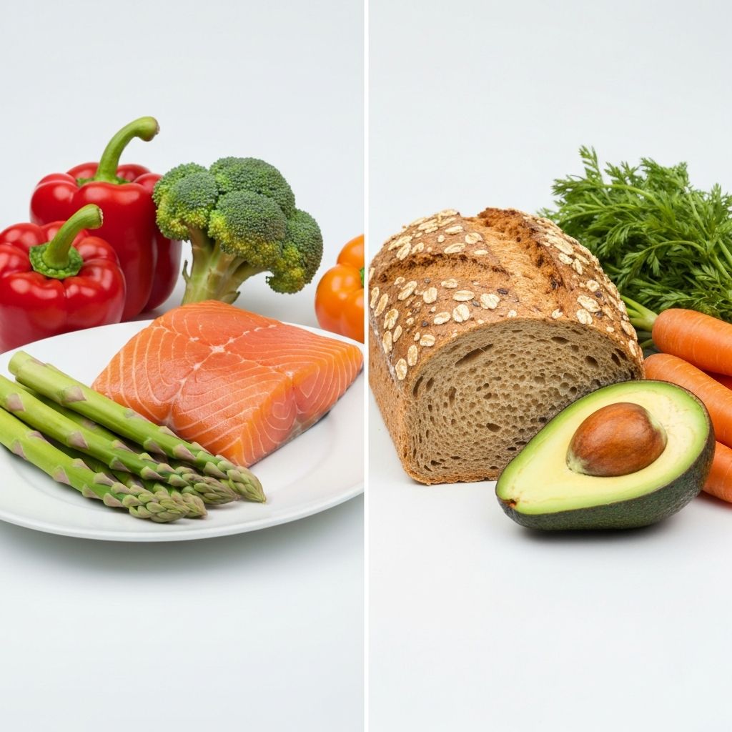 Whole foods and fresh ingredients